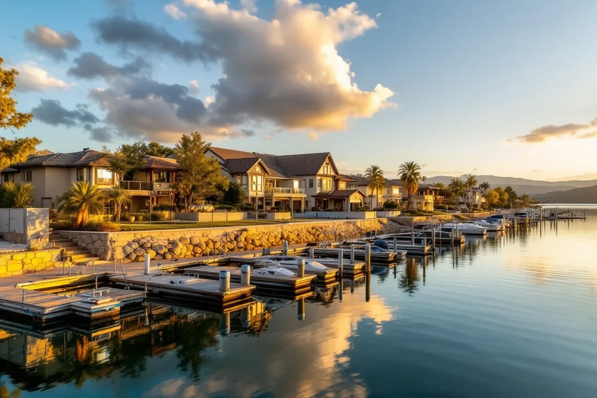 Canyon Lake — Gated private lake community.